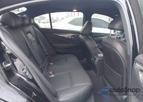 2020 Infiniti Q50 Red Sport 400 from USA, damaged, VIN JN1FV7APXLM630012